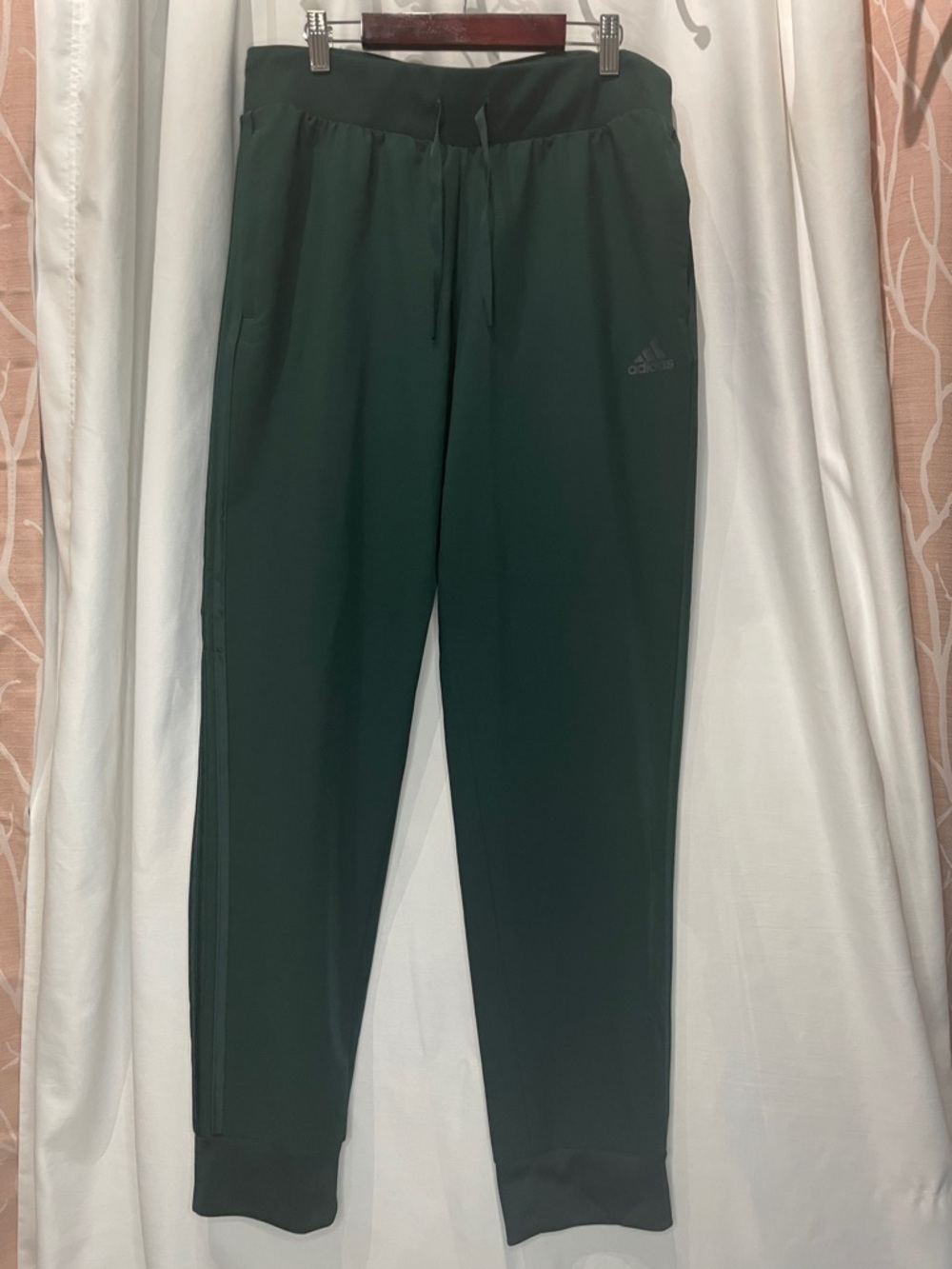 adidas Forest Green Athletic Track Pants